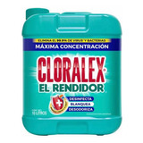 Blanqueador Líquido Cloralex® El Rendidor 2 Pzs De 10 L C/u