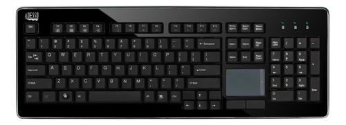 Adesso Akb-440ub - Teclado Con Cable Con Panel Táctil De Esc