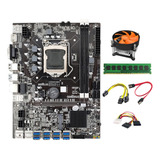 Placa Base Minera B75 Btc Lga1155 8xpcie A Usb3.0+refrigerac