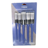 Vonixx Kit 5 Brochas Pinceles Detallado Interior Cerda Suave