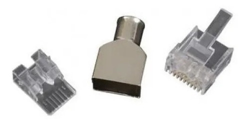 Plug Modular Rj45 Cat 6 Tyco Amp 5-1375204-3 Paq 100 Pzas