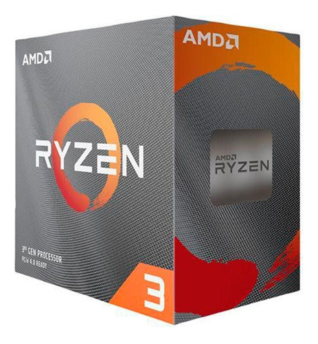 Processador Amd Ryzen 3 3300x E 4.3ghz De Frequência