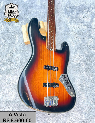 Baixo Nzaganin 4 Jazz Bass Fretless Jaco