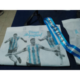 Bolsa Argentina 40 X 45 Cms X 2 Unidades Con Vincha Arg 