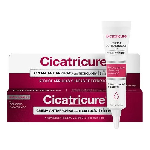 Crema Antiarrugas Con Tecnologia Tricure 50g Cicatricure