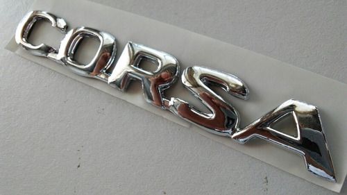 Emblema Letras Corsa Chevrolet Adhesiva Foto 3
