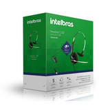 Headset Fone Microfon Tubo Voz Removível Intelbras Ths40 Usb