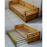 Sillon Cama Madera