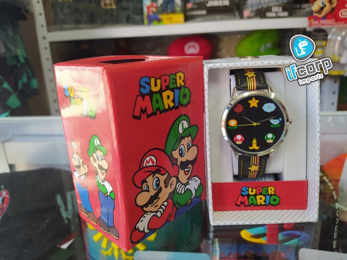 Reloj De Pulsera Watch Super Mario Bros Oficial