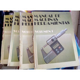 Manual De Máquinas Herramientas 4 Tomos Usados 