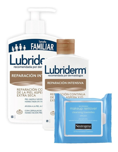 Kit Lubriderm Reparación Intens