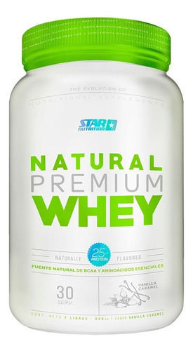 Natural Whey Protein 2 Lb Star Nutrition
