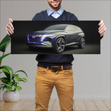 Cuadro 30x80cm Auto 2019 Hyundai Vision T Concep 180