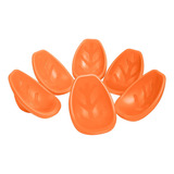 Asiento De Piso Leaf, Silla Mecedora, Naranja, 6 Piezas