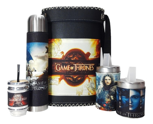 Set Matero Equipo Kit De Mate Game Of Thrones, Marbry Shop