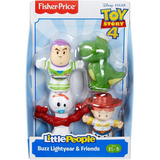 Figuras De Colección Rex, Buzz, Jessie & Forky, Fisher-price