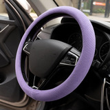 Funda De Volante Púrpura Para Mujer, Accesorios De Automóvil