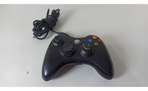 Controle Xbox 360 Pc C/ Fio Joystick Descrição - Leia