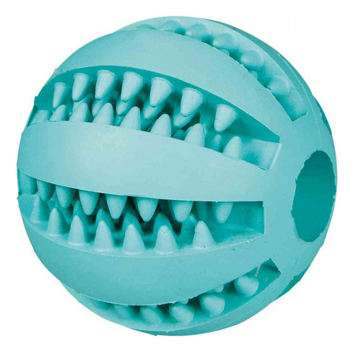 Juguetes Perros Denta Fun Pelota Limpia Dientes Menta Color Unico