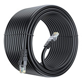 Cable Ethernet Maximm De Red - Utp (negro) Cat 6 30m 