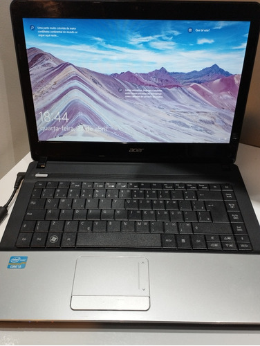Notebook Acer Core I3 Tela 14  6gb De Ram Ssd 120gb