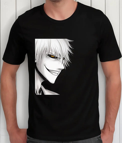 Playera Ichigo Kurosaki Hollow Zangetsu Bleach Smile