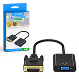 Cabo Adaptador Dvi-d 24+1 Macho Para Vga 15 Pinos Fêmea 1080p Lumi