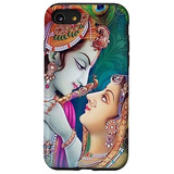 Funda Para iPhone SE (2020) / 7 / 8 Radhe Krishna Hindu Lord