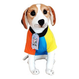 Roupa Camiseta Verão Pet C/ Proteção Uv Phucket Neon G3