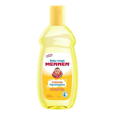 Colonia Baby Magic Fresca Fragancia Hipoalergénica Botella 200 ml Mennen | MercadoLibre