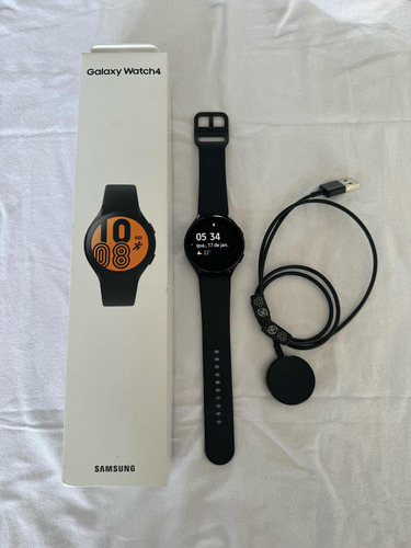 Samsung Galaxy Watch4 - Watch 4 - Preto - Modelo: Sm-r870