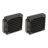 2x Enfriador De Agua Del Radiador De Computadora Para Cpu