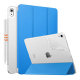 Funda Para iPad Air De 5ª/4ª Gen De 10.9  Plegable Azul