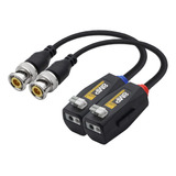 Yacsejao Video Balun Hd-cvi Tvi Ahd Cvbs Conector Pasivo Bnc