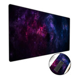 Mouse Pad Gamer Speed Extra Grande 90x40 Universo Roxo 4