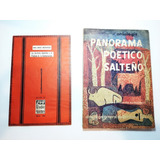 Antiguo Salta Poesía Escritores Y Poetas Lote X 2 Ro 1413