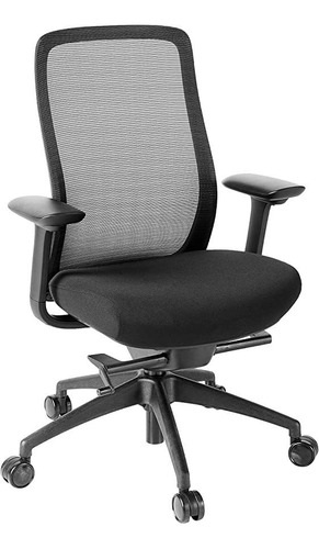Eurotech Seating Vera - Silla De Oficina, Color Negro