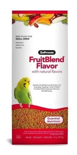 Alimento Para Periquito Australiano Fruitblend Zupreem 397 G