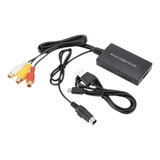 Convertidor Svideo A Hdmi S-video Y 3rca Cvbs Compuesto A .