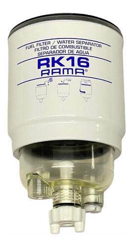 Rk16 Filtro De Combustible Separador De Agua Rama