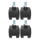 4pcs Ruedas Universales Negras For Cajas Y Estanterías