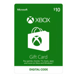  Tarjeta Xbox Gift Card $10 Usd Para Xbox Series X/s - One