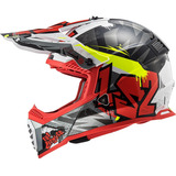 Casco Cross Ls2 Mx 437 Fast Evo Crusher Kevlar Moto Delta