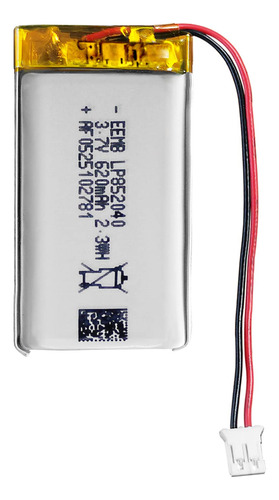 Bateria 852040 3.7v Lipo 620mah Recargable Conector Jst 