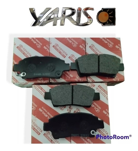 Pastillas De Freno Delanteras Toyota Yaris Sol 2000 Al 2005 Foto 3