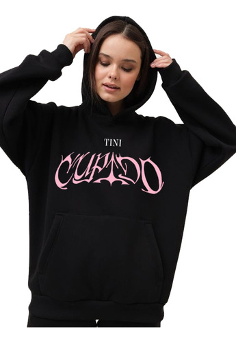 Buzo Cupido Tini Hoodie Canguro La Triple T