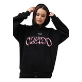 Buzo Cupido Tini Hoodie Canguro La Triple T