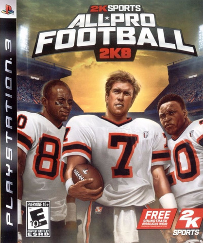 Jogo All Pro Football 2k8 Playstation 3 Ps3 Mídia Física