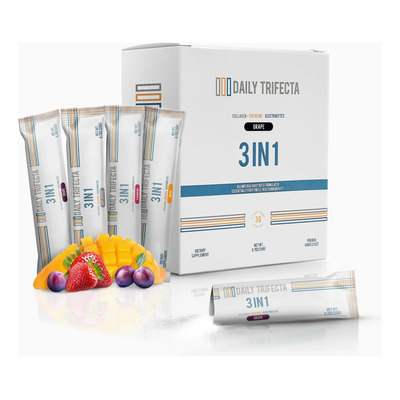 Daily Trifecta 3-en-1 Collagen | 30 Porciones Mango | Meses sin interés
