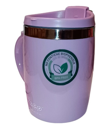 Jarro Mug Termico Keep 400 Ml Acero Inoxidable